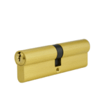 100mm Euro Double Cylinder - Brushed Brass Finish