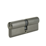 70mm Euro Double Cylinder - Brushed Gunmetal Finish