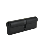 100mm Euro Double Cylinder - Matt Black Finish