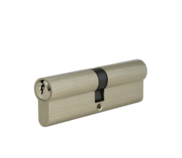 100mm Euro Double Cylinder - Satin Nickel Finish