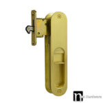 Brass Finish Sliding Indicator Privacy Set - Corolla Series