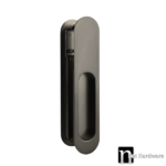 Gunmetal Finish Sliding Passage Handle Set - Corolla Series