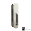 Satin Nickel Finish Sliding Passage Handle Set - Corolla Series