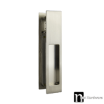 Satin Nickel Finish  Sliding Door Passage Handle Set - Jordan Series