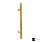 Antique Brass Finish 1200mm Door Pull Handle (Single) - Bisset Series