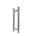 400mm Round Knurled Grip Door Pull (Pair) - Clarence Series