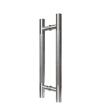 600mm Round Knurled Grip Door Pull (Pair) - Clarence Series
