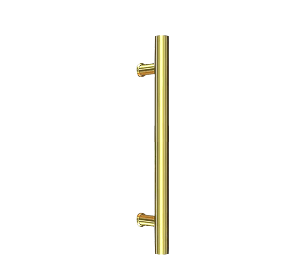 Brushed Brass Finish 600mm Door Pull Handle (Single) - Bisset Series