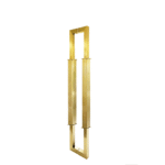 800mm Brushed Brass Finish Door Pulls - Corinth Series
