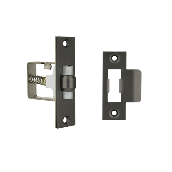 Adjustable Tongue Roller Latch - Gunmetal Finish