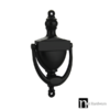 Classic Style Entry Door Knocker – Matt Black Finish
