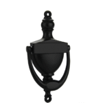 Classic Style Entry Door Knocker – Matt Black Finish