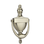 Classic Style Entry Door Knocker – Satin Nickel Finish