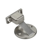 Floor Mounted Magnetic Door Stops - Satin Nickel Finish