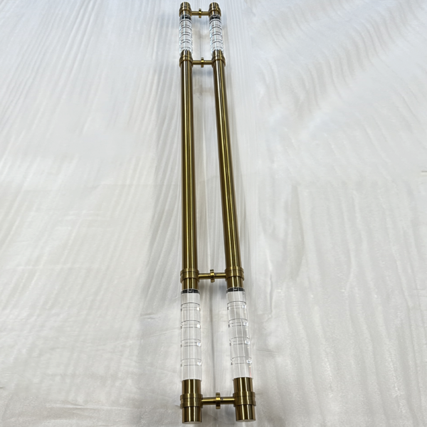 1800mm Crystal Columned Entry Door Pulls  - Limited Edition - Image 3