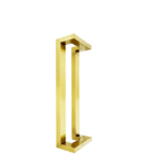 Brushed Brass 400mm Entry Door Pulls (Pair) - Graham Series