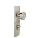 Satin Nickel Finish Entry Door Knob Set  - Jasper Series