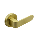 Brushed Brass Finish Dummy Handle - Preston Series