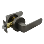 Gunmetal Finish Passage Handle Set - Preston Series