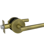 Lachlan Series Passage Lever Set - Antique Brass Finish