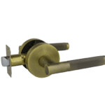 Malbena Series Passage Lever Set - Antique Brass Finish