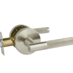Malbena Series Passage Lever Set - Satin Nickel Finish