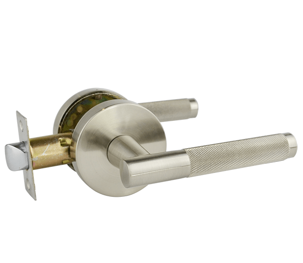 Malbena Series Passage Lever Set - Satin Nickel Finish
