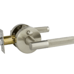 Malbena Series Privacy Lever Set  - Satin Nickel Finish