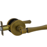 Antique Bronze Finish Passage Lever Set - Hillier Series