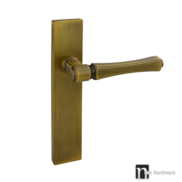 Antique Bronze Rectangular Plated Dummy Handle - Hillier Series