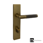 Malbena Series Door Lock Set – Antique Bronze Finish