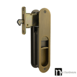 Antique Bronze Sliding Indicator Privacy Set - Corolla Series
