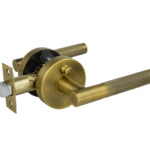 Antique Bronze Finish Privacy Lever Set  - Esperance Series