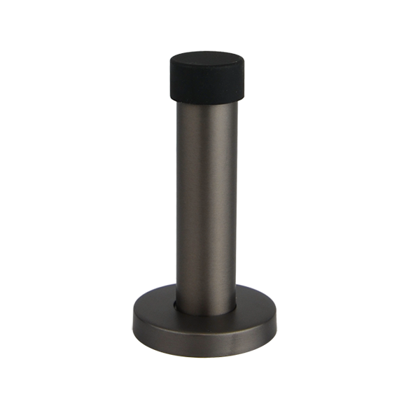 85mm Round Shaped Door Stops - Gunmetal Finish