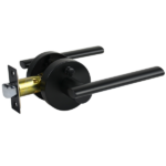 Matt Black Privacy Lever Set  - Coongie Series