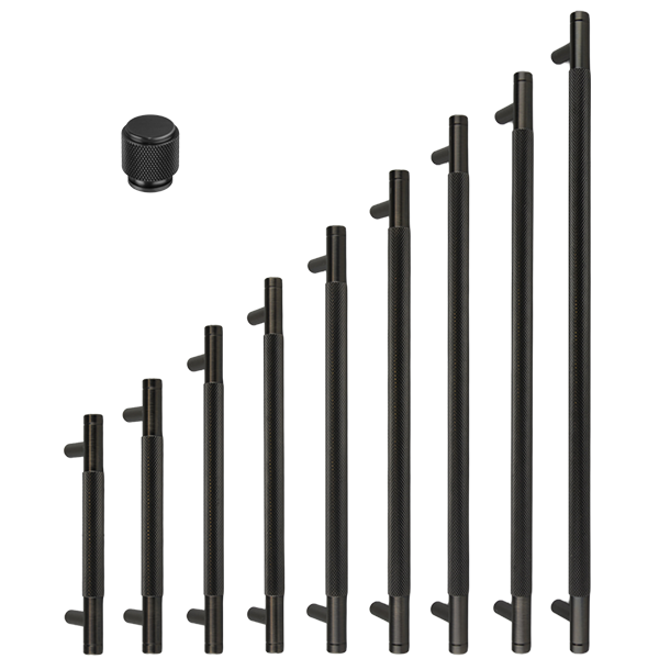 Gunmetal Finish kitchen Knob/Handles - Viper Series