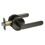 Gunmetal Finish Passage Lever Set - Menindee Series