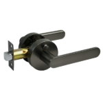 Gunmetal Finish Privacy Lever Set - Menindee Series