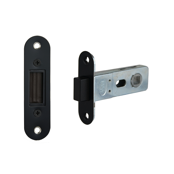 Magnetic Door Latch - Matt Black Finish