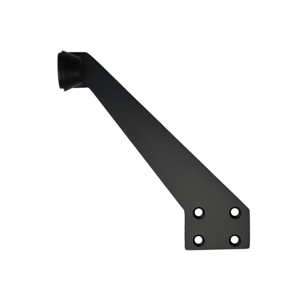 Overhead Mounted Door Stop - Matt Black Finish